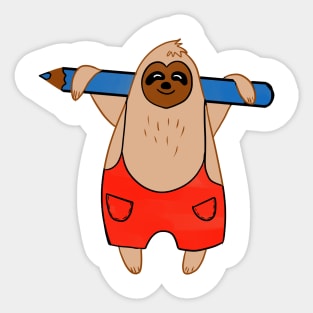 Sloth Sticker